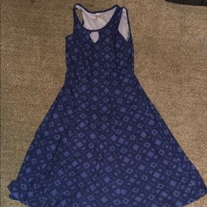blue MUDD dress